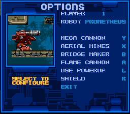 Metal Warriors screenshot 4 for Super Nintendo